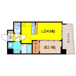 セレニテ天満橋アリアの物件間取画像